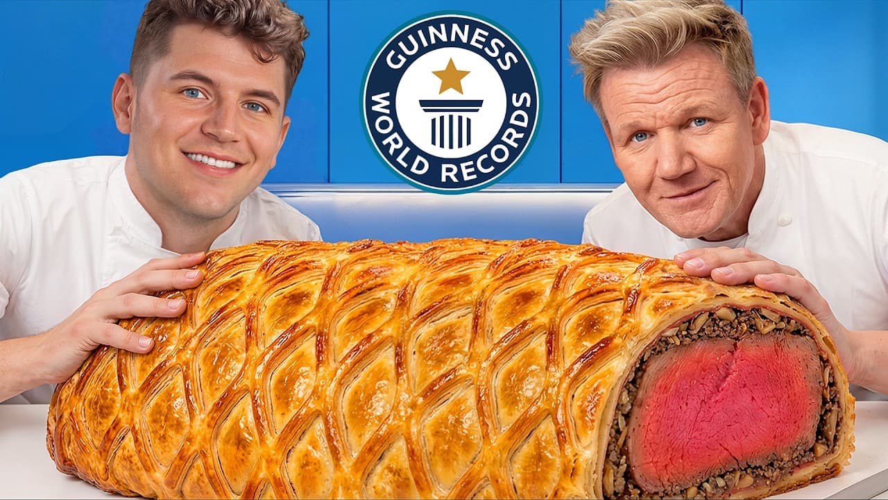 World Record With Gordon Ramsay! YouTube thumbnail for Nick DiGiovanni