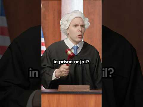 Jail Vs Prison - What's The Difference? YouTube thumbnail for Law By Mike