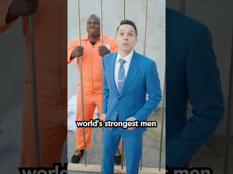 World's Strongest Man Vs Prison Bars YouTube thumbnail for Law By Mike
