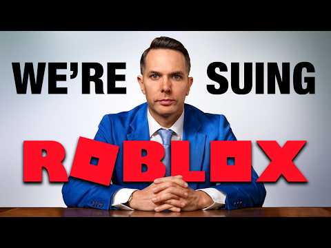 We're Suing Roblox YouTube thumbnail for Law By Mike